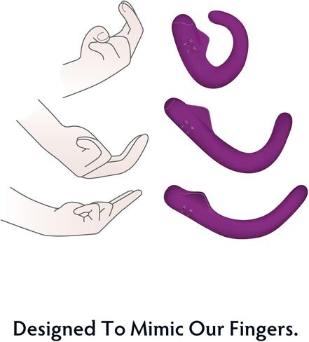 Crescendo 2 | Smart Vibrating Intimate Massager & Award-Winning Ultra-Bendable Vibrator for Pelvic Wellness, Arousal Support & Natural Lubrication. in Saudi Arabia