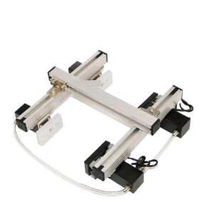 1pcs Gripper Cylinder Set Pneumatic Fixture with Aluminium Base 1815 Clamp Cylinder Solenoid Valve Fixture Bracket Kits(Kits 2) in Saudi Arabia