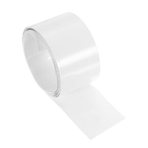 أنبوب تغليف انكماش حراري PVC من PATIKIL مقاس 2 بوصة (50 مم) عرض مسطح 9.9 أقدام (3 أمتار) طول، غلاف بطارية لـ 18650 21700 26650 بطارية ليثيوم DIY حزمة دبابيس LED، أبيض in Kuwait