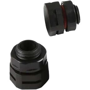 Waterproof Air Vent Valves Nylon Waterproof Air Vent Plug Plastic Valve Automatic Exhaust Breather M5-M20(White,M12X1.5_20PCS) in Saudi Arabia