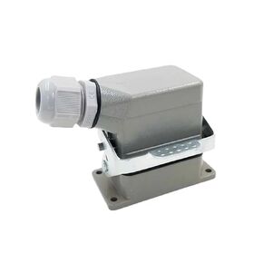 Heavy Duty Connectors HDC-HE-006-1/2/3/4-L F/M 6pin 16A Connection Industrial Rectangular Connector 1Pcs(HDC-HE-006-1-L) in Saudi Arabia