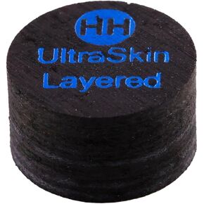 UltraSkin Black Cue Tip Ultra Skin لعصي البلياردو وحمام السباحة (شديد الصلابة) - 14 ملم in Kuwait