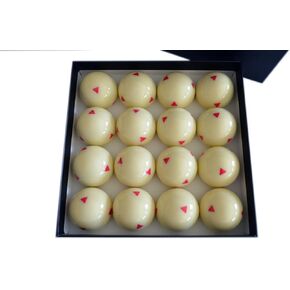 Champion 2-1/4" Billiard Arcos Training Pool Cue Ball with Red or Black Triangles in Kuwait