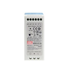 MDR-40-48 39.8 واط مخرج واحد مصدر طاقة السكك الحديدية الصناعية DIN MDR-40 48V 0.83A in Kuwait
