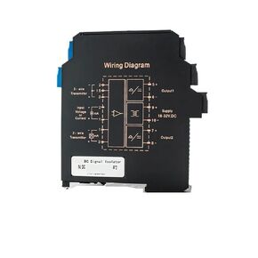 DC Signal Isolator 1 in 2 Out Ultra-Thin 4-20mA Output(Input 4-20mA) in Kuwait
