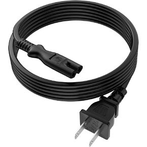 8.2FT 2 Prong AC Power Cord Cable for Under Desk Elliptical Machines in Kuwait