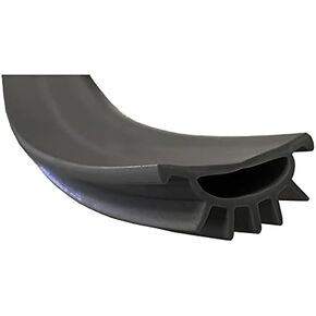 Black Replacement Vinyl Weatherseal for Wrap Around Door Bottom Shoe - 36" in Kuwait