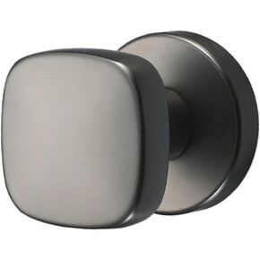 قفل باب منزلي غير مرئي داخلي، حديث بسيط من جانب واحد، باب غرفة النوم الأسود، قفل ميكانيكي صامت (مربع نحاسي مصقول غير مرئي) in Kuwait