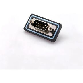 DB9 Connector IP68 RS232 485 D-SUB 9 Pin Solder D-Type Brass Plating 3U 1Pcs(Female) in Saudi Arabia