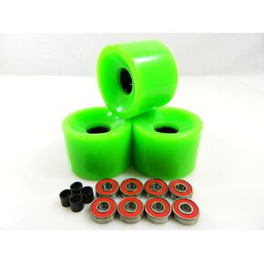 Big Boy Choice 78a Longboard Wheels (Offset), 76mm, S.Green in Saudi Arabia