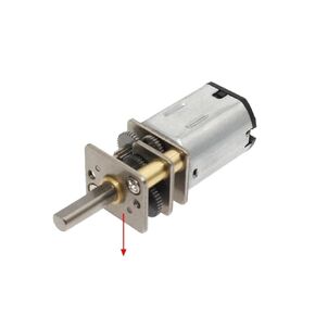 تحديث DC3V 6V 12V 12mm علبة تروس عالية السرعة من الصلب مع محرك N20 للقفل الذكي (DC12V 35، نسبة 380) in Kuwait