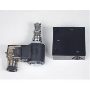 Two position three-way threaded plug-in electromagnetic directional valve block V08-3 oil circuit seat(DHF08-231,220V) in Kuwait