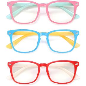 CHEERS DEVICES Toddler Blue Light Glasses for Kids Boys Girls, Computer Glasses Frame and Anti-Glare (Age 2-6) in Kuwait