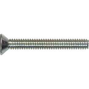 Hillman Flat Head Phillips Machine Screw, Zinc Plated, #8-32 x 1/2 Inch, 100-Pack 101053 in Kuwait
