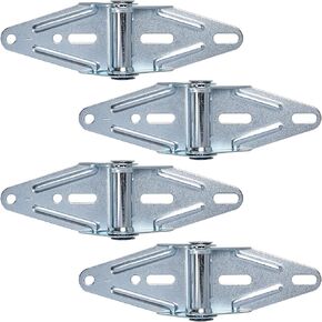 2 Pcs 18 GA Narrow Body Hinges, Cold-Rolled Steel 18 Gauge #1 Garage Door Hinge with Galvanized Finish, Garage Door Hinges Replacement Hardware for Residential Light Commercial Garage Doors in Kuwait