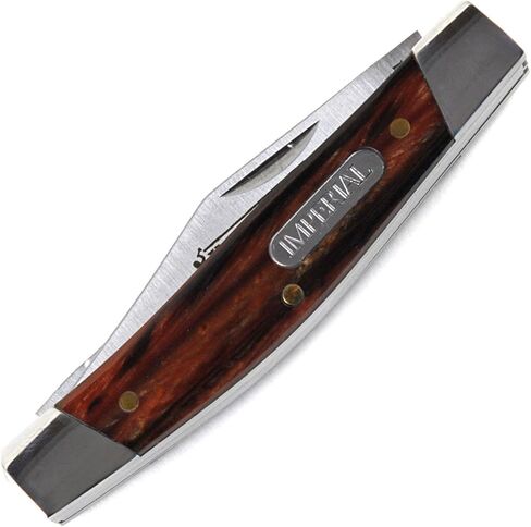سكين جيب Schrade Imperial IMP15S Stockman من الفولاذ المقاوم للصدأ قابل للطي للاستخدام في الهواء الطلق والبقاء في الهواء الطلق وEDC in Saudi Arabia