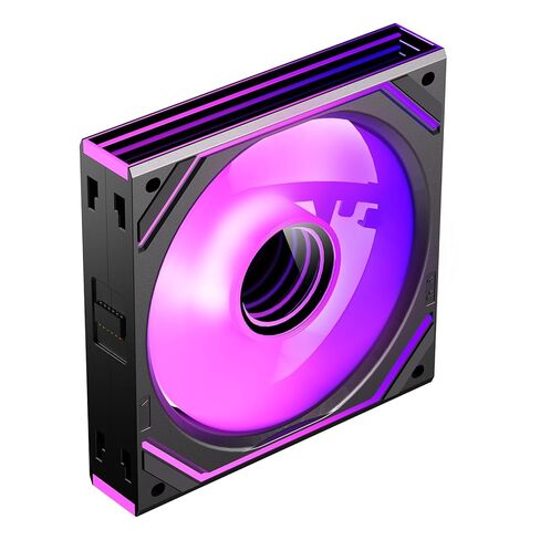 Jungle Leopard Galaxy 120mm Case Case Fan و Argb و PWM Cooling Fans PC ، محور Core Double Ring Cd Module Compule Moves ، Daisy-Chain 5V RGB Fan (White 3 Pack) in Kuwait