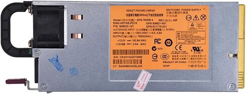 طاقة خادم مستعملة 750 واط لـ DL380 G6 G7 HSTNS-PL18 511778-001 DPS-750RB A مزود الطاقة PSU in Kuwait
