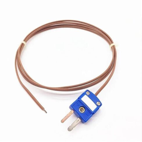 PTFE معزول نوع T مستشعر درجة الحرارة الحرارية TT-T-24-SLE 1 قطعة (5 متر) in Kuwait