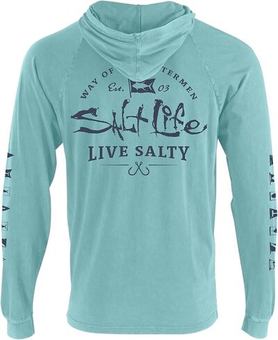 Salt Life men's Ocean Kin Long Sleeve Hoodie in Saudi Arabia