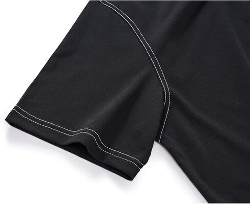 SECOOD Polo Shirts for Men Short Sleeve Mens Golf Polo Shirt Casual Summer Work T-Shirt with Pocket in Saudi Arabia