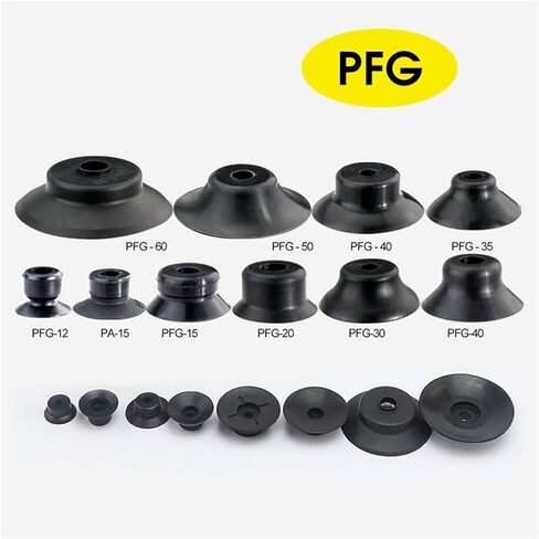 1 قطعة مصاصة فراغ PF/PFG/PA وسادة شفط الكؤوس فوهة بلاستيكية (PFG-50 المناسب) in Kuwait