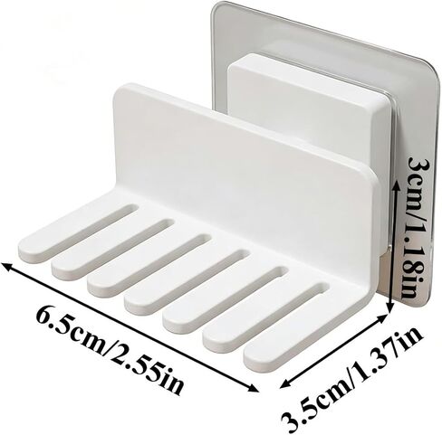 2PCS Watch Band Holder Storage Organizers Wall Mount Holder Compatible with Apple Watch Bands No-Drill Adhesive Watch Strap Storage for Smartwatch Watch for Quick Installation in Saudi Arabia