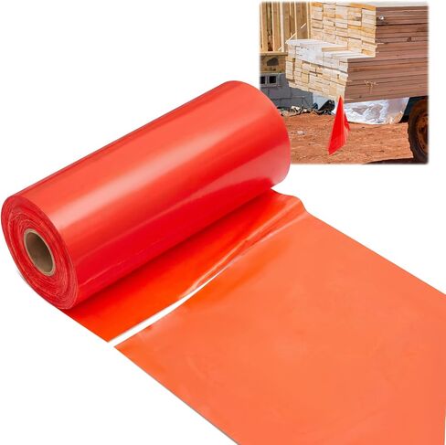12'' x 12'' Red Lumber Flags Red Safety Poly Tailgate Flag, 500 Per Roll, for Truck Loads, Oversized Loads, Trailer Trucks, Pilot Cars in Saudi Arabia