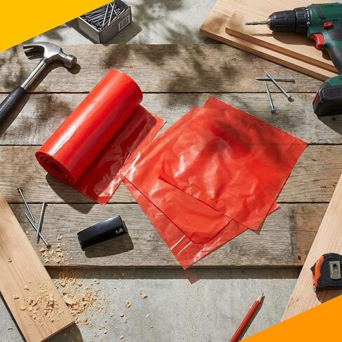 12'' x 12'' Red Lumber Flags Red Safety Poly Tailgate Flag, 500 Per Roll, for Truck Loads, Oversized Loads, Trailer Trucks, Pilot Cars in Saudi Arabia