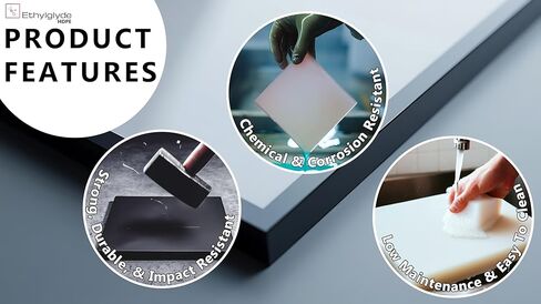 ورقة HDPE سوداء. نسيج الميمنة، لوح صلب، لوح تقطيع، لوح بلاستيكي من البولي إيثيلين عالي الكثافة، مادة مشروع يمكنك صنعها بنفسك. القطع الاسمي +(-) 1/8 بوصة. صنع في الولايات المتحدة الأمريكية. 24 بوصة × 48 بوصة (سمك 1/4 بوصة) in Kuwait