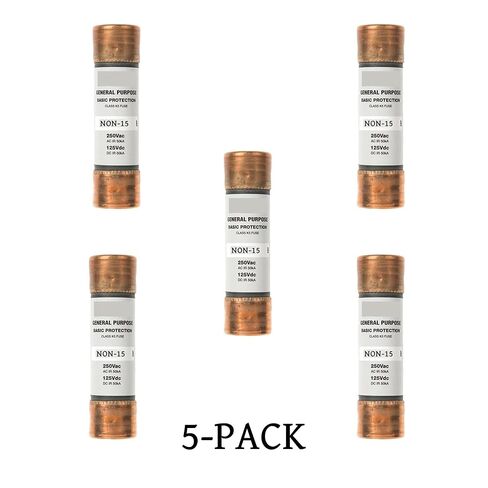 5 عبوات NON-15A غير 15 أمبير لمرة واحدة، NON-15 فئة الحد الحالي K5 خرطوشة الصمامات in Kuwait