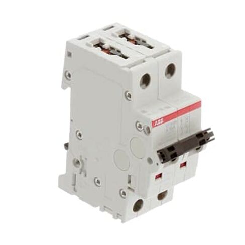 Circuit Breaker; Miniature; DIN Rail Mount; K Curve; 2 Pole; 15A in Saudi Arabia