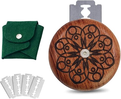 UFO Bread Lame Cutter for Homemade Sourdough Bread Bakers, Slashing Tool Cutting Bread Scoring Knife Razor Cutter, Great Gift for Artisan Bread and Baguette Makers(GREEN) in Saudi Arabia