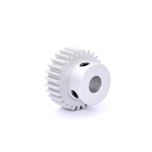 Motor spur Gear 1 Mold Aluminum Alloy Gear boss spur Gear Rack Aluminum Gear Hole 5/6/8/10/12 1 Mold 22 Teeth 25 Teeth 26 Teeth 28 Teeth(1 Mold 28 Perforations 8) in Saudi Arabia