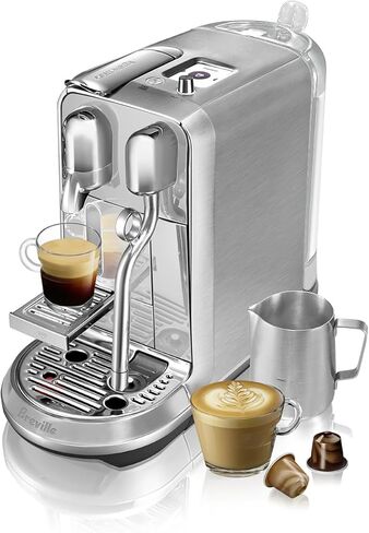 Nespresso Creatista Plus Espresso Machine by Breville, Black Truffle in Saudi Arabia