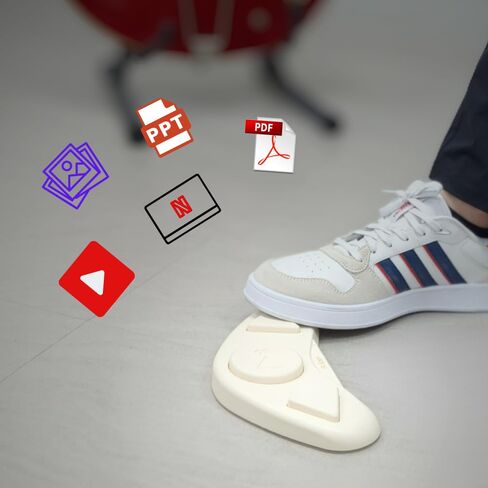 YouTube Hands Free Video Controller for PC or Smartphones or Tablets – Foot Pedal Controller for Video-Online Videos for Learning Instruments, Cooking Recipes, Page Turner, Origami, and Online Classes in Saudi Arabia