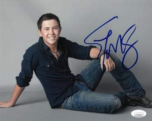 Athlon Sports CTBL-J20796 مقاس 8 × 10 بوصة صورة موقعة من سكوتي ماكريري - صورة ثلاثية الأبعاد من JSA CC08523 خلفية أفقية ورمادية in Kuwait