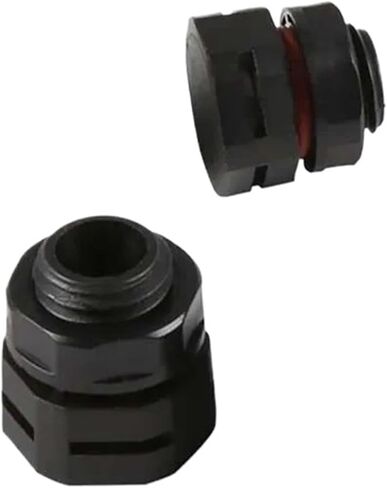 Waterproof Air Vent Valves Nylon Waterproof Air Vent Plug Plastic Valve Automatic Exhaust Breather M5-M20(White,M12X1.5_20PCS) in Saudi Arabia