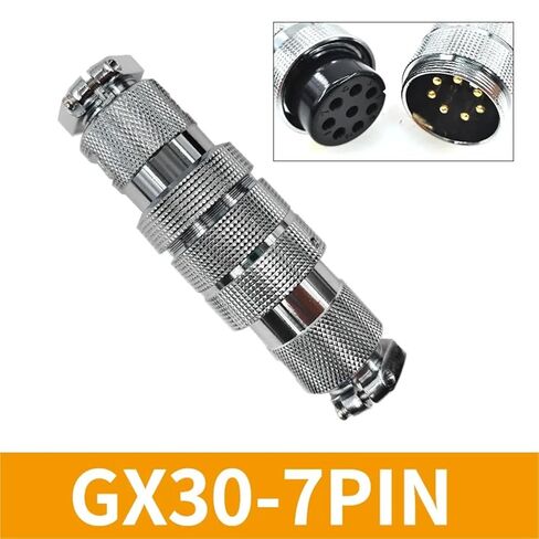 DF30 GX30 30MM Metal 2 3 4 5 6 7 8 10 14 Pin Industrial Socket Automotive Connector PCB 1Pcs(7PIN) in Saudi Arabia