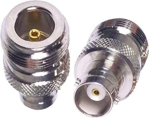 B N C Female to N Type Female Jack Adapter RF Coax Connector Straight Type Converter C20072 1Pcs in Saudi Arabia