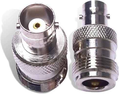 B N C Female to N Type Female Jack Adapter RF Coax Connector Straight Type Converter C20072 1Pcs in Saudi Arabia