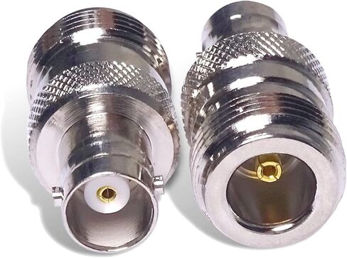 B N C Female to N Type Female Jack Adapter RF Coax Connector Straight Type Converter C20072 1Pcs in Saudi Arabia