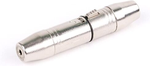 X L R Converter 3 Pin Male Female Jack to 3.5mm Stereo Microphone Adapter Connector 20Pcs(20xD1032M) in Saudi Arabia