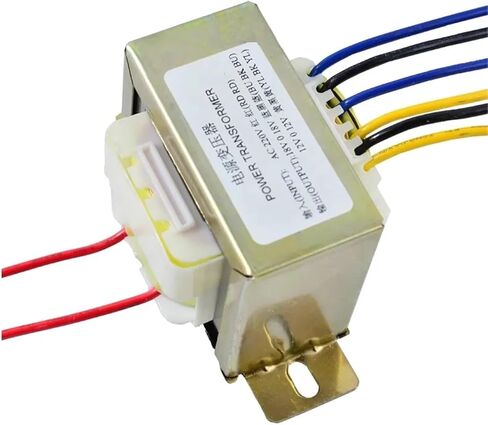 Pure Copper AC Dual 18V Dual 12V Multi-Winding 60W Power Amplifier Power Transformer Fire Bull 110V/220V Optional(220V) in Saudi Arabia