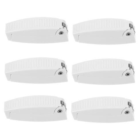 Generic 6 قطع من مشابك حامل باب RV لأبواب المقطورات والبيوت المتنقلة، تصميم مقاوم للطقس، وظيفة صامتة لتقليل الضوضاء، سهولة التركيب، تثبيت ثابت in Kuwait