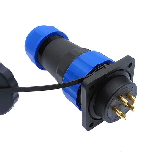 SP28 Straight IP68 Connector Flange Socket 1Pcs(26P) in Saudi Arabia