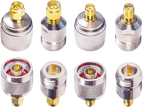 S M A to N Adapter N Male to S M A Male Plug Female Jack RF Connector Test Converter 4Pcs in Saudi Arabia