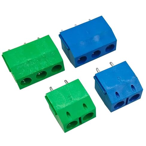 KF301-2P 3P Terminal Post spacing 5.0mm PCB Terminal Block can be Spliced 1Pcs(3P Blue) in Saudi Arabia