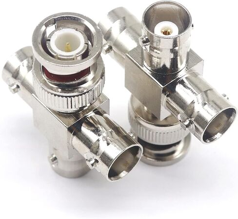 B N C-J K K K RF RF Adapter B N C One Centimeter Three Female Adapter B N C Four-Way Adapter 1Pcs in Saudi Arabia