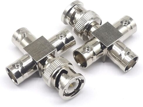 B N C-J K K K RF RF Adapter B N C One Centimeter Three Female Adapter B N C Four-Way Adapter 1Pcs in Saudi Arabia
